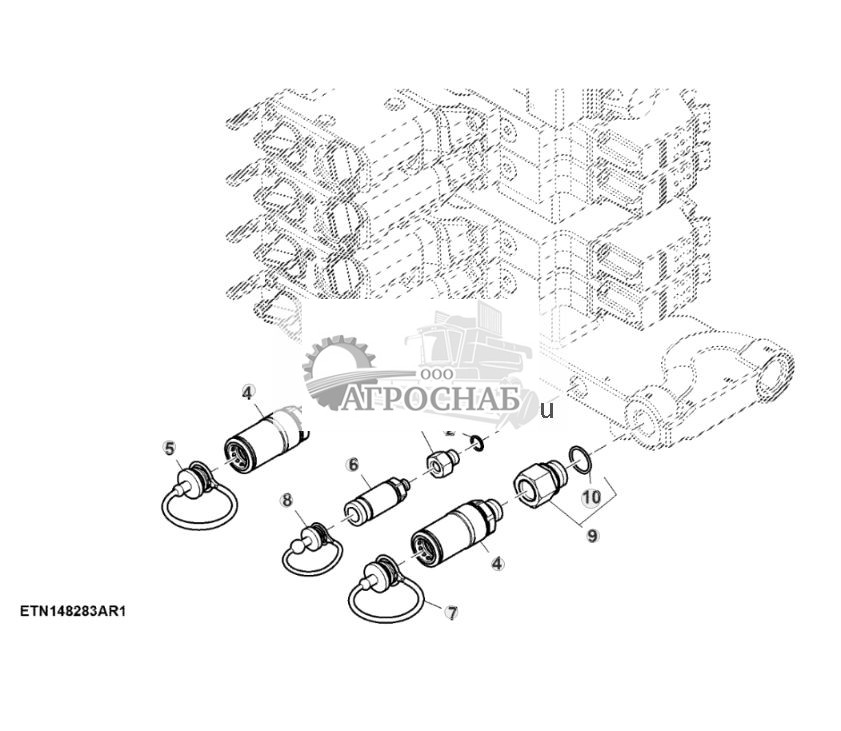 Быстроразъемная муфта power beyond (гидропотока с внешним управлением), муфты 34 дюйма, с двухступенчатым редуктором, гидравлический насос 90 куб. см и 85 куб. см, со скрепером или без скрепера - ST849767 770.jpg